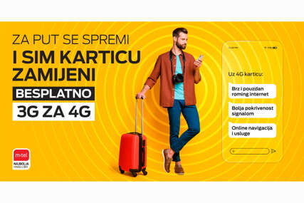 Zamijenite svoju staru SIM karticu za 4G, potpuno besplatno