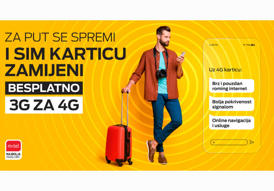 Zamijenite svoju staru SIM karticu za 4G, potpuno besplatno