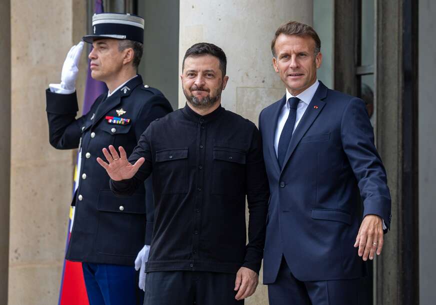 Zelenski i Makron 