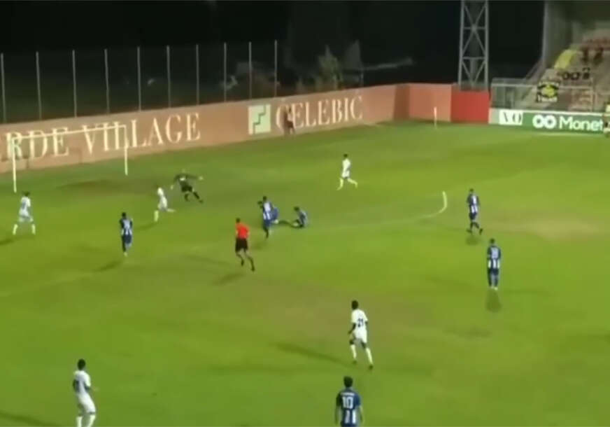 detalj sa namještene utakmice Arsenal Tivat - Alaškert