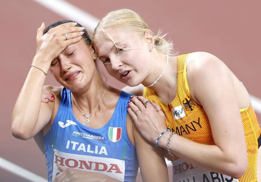 atletičarke nakon trke
