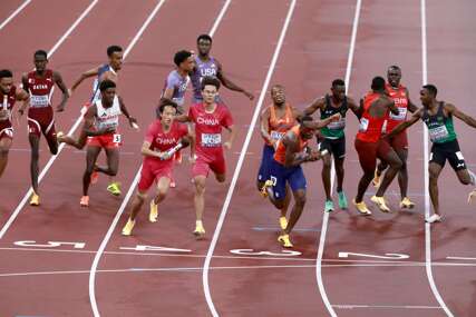 štafetna trka 4x400 metara na SP u Tokiju