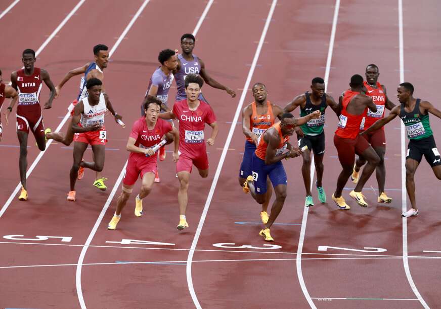 štafetna trka 4x400 metara na SP u Tokiju