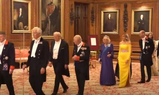 Banket za Donalda i Melaniju Tramp u zamku Vindzor