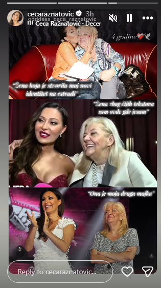 FOTO: CECARAZNATOVIC/INSTAGRAM/SCREENSHOT