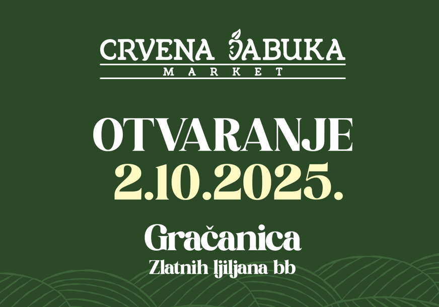 Crvena jabuka market uskoro u Gračanici