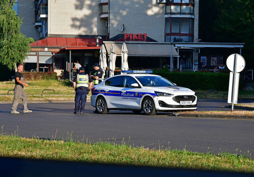 Grad pod opsadom nakon ubistva maturanta: Policajci sa DUGIM CIJEVIMA, helikopter iznad Drniša