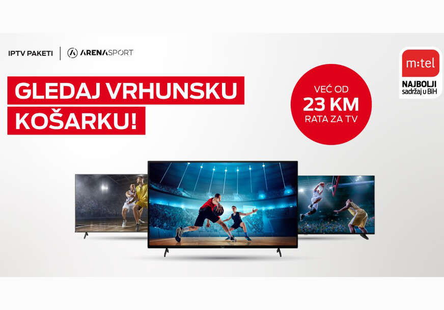 Gledajte vrhunsku košarku – m:tel donosi Eurobasket direktno u vaš dom