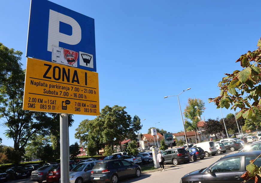 parking kod kastela - promjena zona 