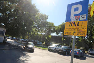 parking kod kastela - promjena zona 