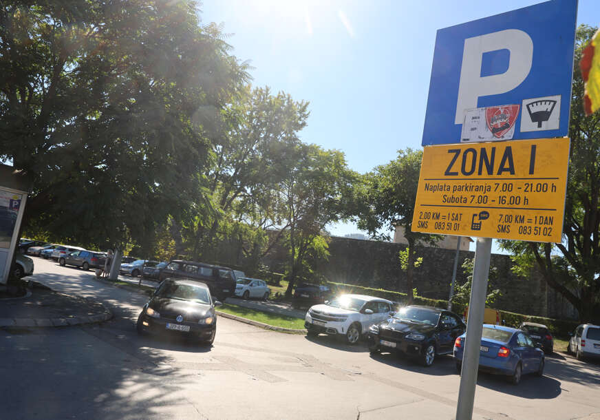 parking kod kastela - promjena zona 