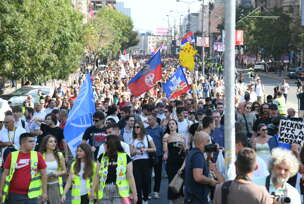 protest u beogradu
