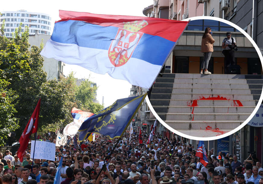 protest u beogradu