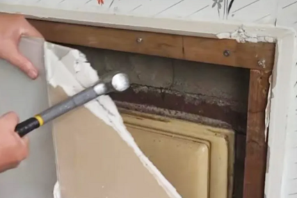 (VIDEO) OVO NISU OČEKIVALI Vlasnici renovirali kuću, a ono što su pronašli iza zida bilo je pravo iznenađenje