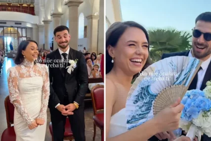 Snimak s vjenčanja u Širokom Brijegu
