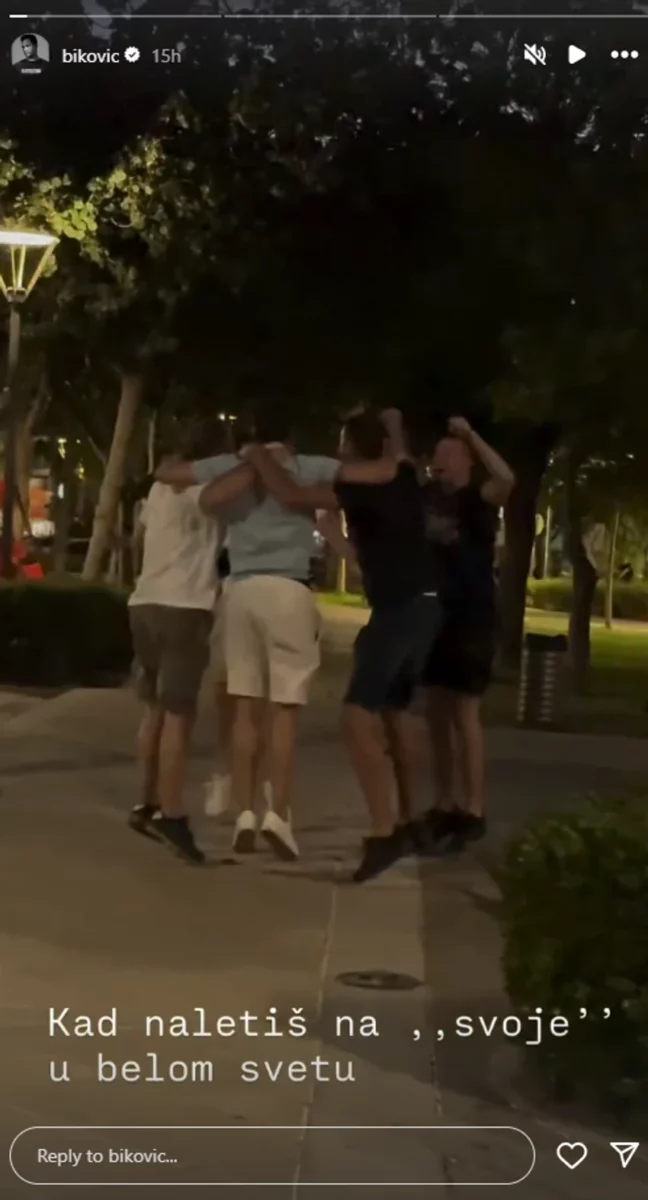 Objava Miloša Bikovića 