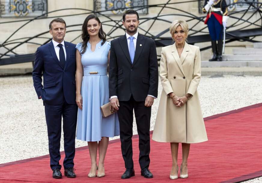 Milena Milatović, Jakov Milatović Brižit Makron emanuel makron