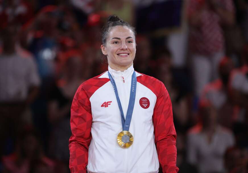 (FOTO) Vjenčali se u Splitu: Hrvatska zlatna olimpijka se udala za srpskog džudistu