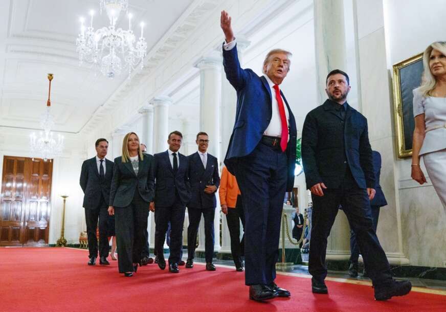 Donald Tramp, Volodimir Zelenski