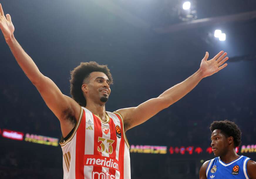 VELIKI UDARAC Najbolji košarkaš Crvene zvezde propušta duplo kolo Evrolige
