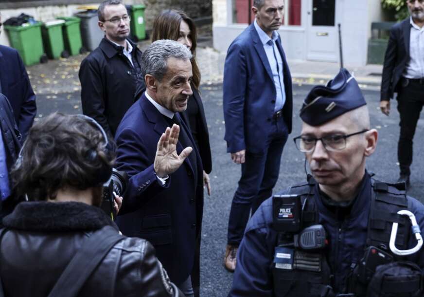 Podrška bivšem predsjedniku, Nikola Sarkozi