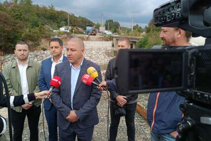 (VIDEO, FOTO) Novi most na rijeci Ukrini do proljeća 2026. godine