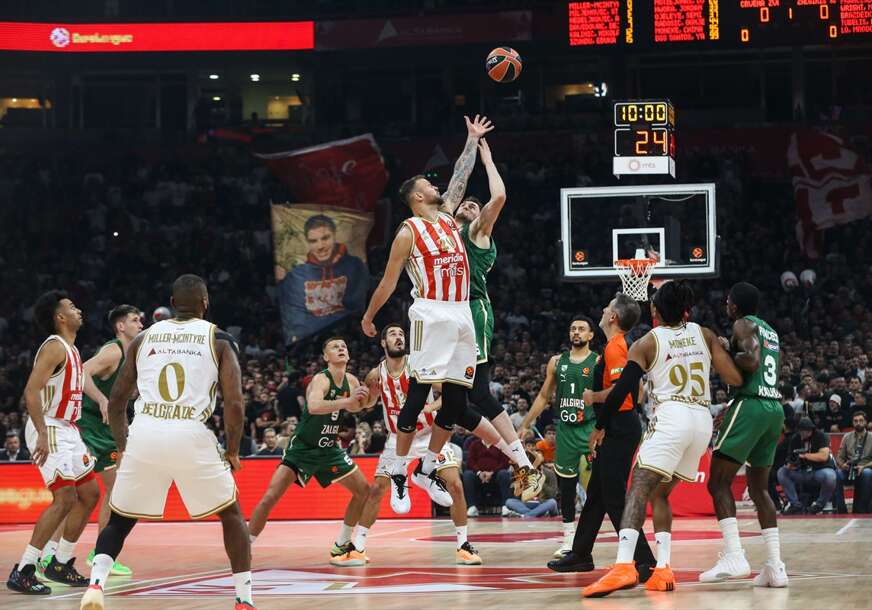(FOTO) Crveno-bijeli pokosili Litvance: Crvena zvezda savladala Žalgiris u punoj Beogradskoj areni