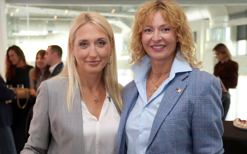 Ringier AI predavanja, Jelena Drakulić Petrović i Sandra Lazarević, Director of Marketing and Communications (Banca Intesa)