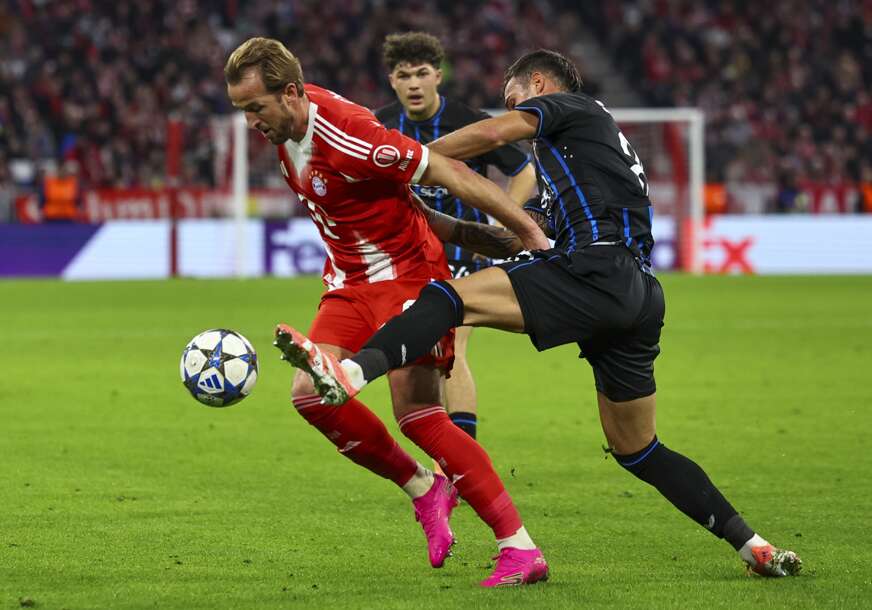 detalj sa meča Bajern - Briž