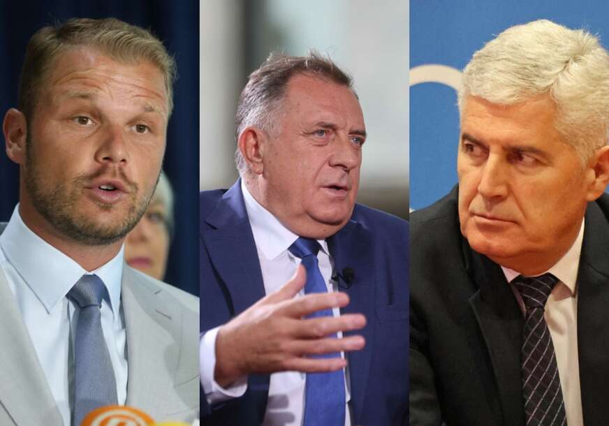 2 sastanka, PORUKE PRESLIKANE: Da li su Čović, Stanivuković i Dodik u ISTOM POLITIČKOM KOLU?