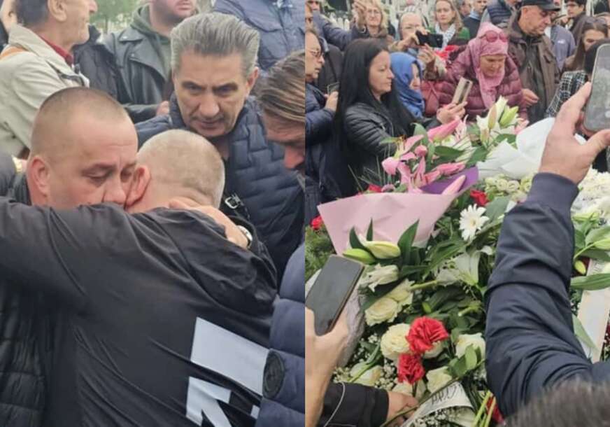 Jedna stolica je bila prazna: Na sahrani Halida Bešlića se NIJE POJAVILA njegova supruga Sejda, a ovo je razlog