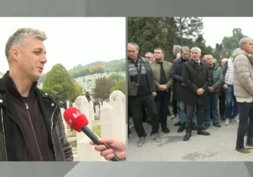 (FOTO) "BIO MI JE KAO OTAC" Bojan Leksington na sahrani Bešlića slomljen od bola, prisjetio se emotivnih trenutaka