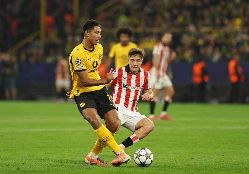 detalj sa utakmice Borusija Dortmund - Atletik Bilbao