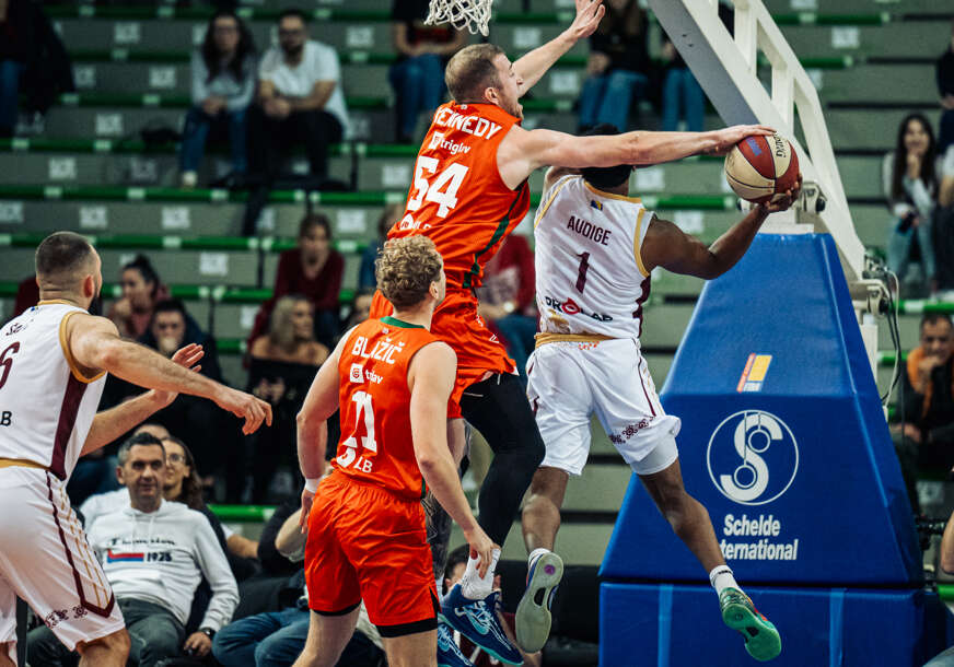 detalj sa meča Bosna - Cedevita Olimpija