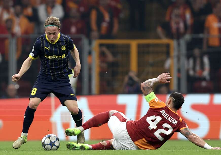 detalj sa meča Galatasaraj - Bode Glimt