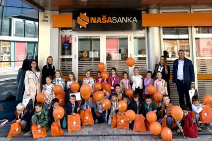 Naša Banka a.d. Banja Luka u društvu mališana obilježila Svjetski dan štednje