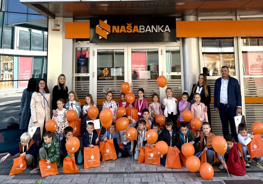 Naša Banka a.d. Banja Luka u društvu mališana obilježila Svjetski dan štednje