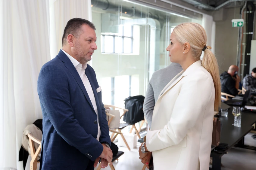Ringier AI predavanja, Igor Anić, President of the Executive Board (CEO) (ProCredit Bank Serbia) i Milena Laković, Founder & Managing Director (Minted Advisory)