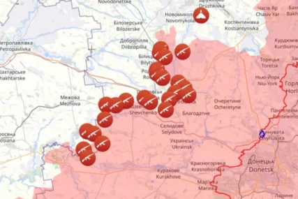 (MAPA) Premiještanje trupa dovelo do panike u Kijevu: Izvještaji sa krvavog ukrajinskog fronta UPALILI ALARM