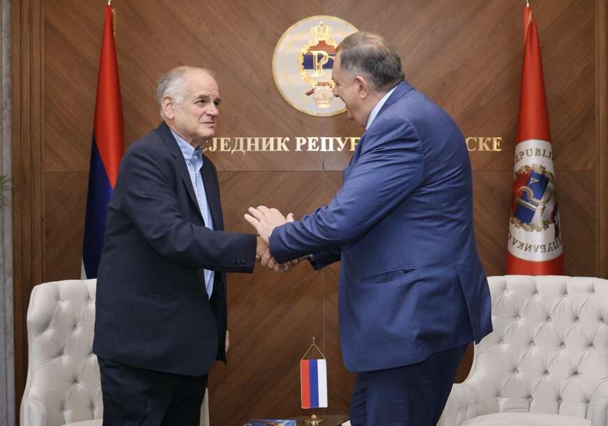 Ido Netanjahu izraelski ljekar i Milorad Dodik