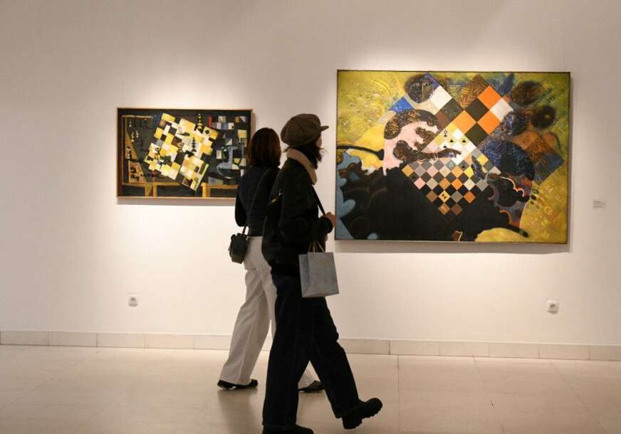 Mladen Srbinović u Galeriji SANU