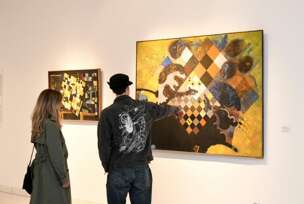 Mladen Srbinović u Galeriji SANU
