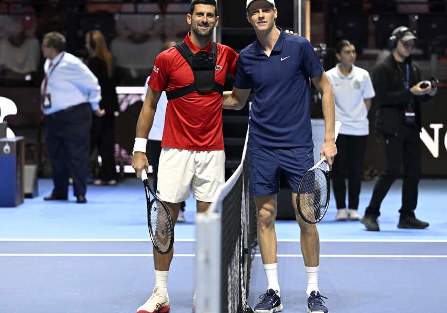Novak Đoković i Janik Siner