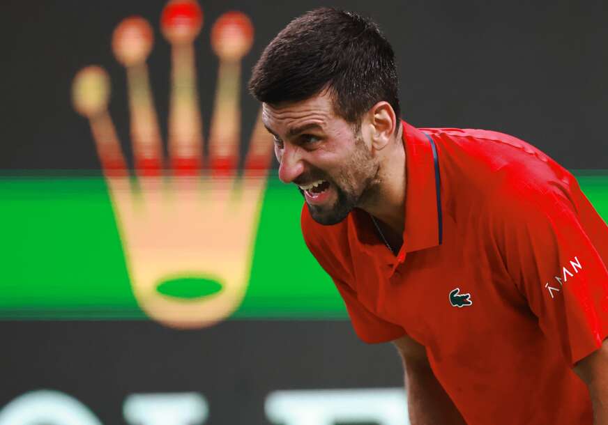Novak Đoković teško diše tokom meča