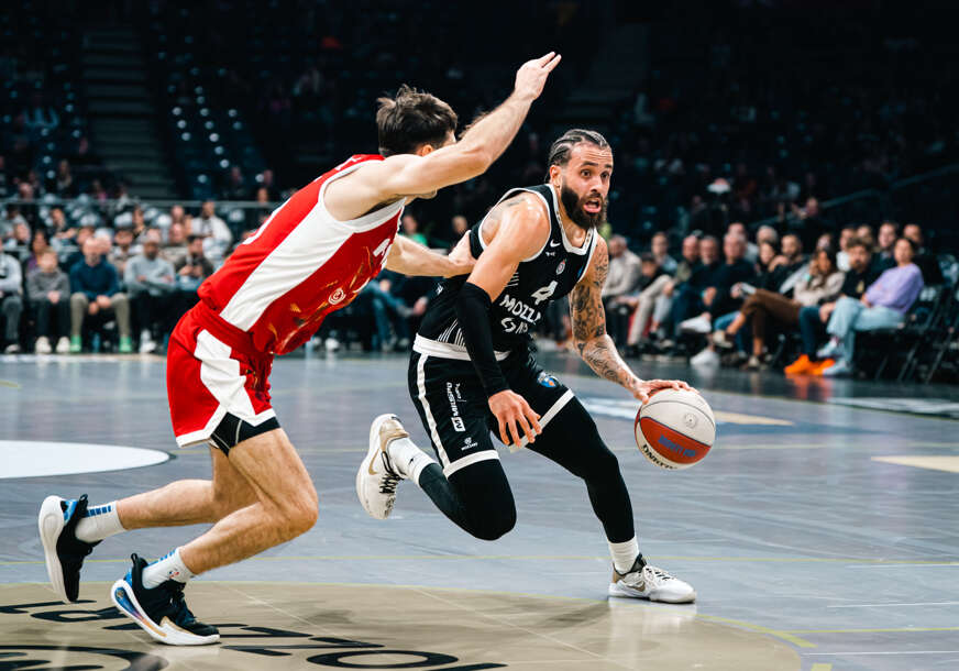 detalj sa košarkaškog meča Partizan - FMP