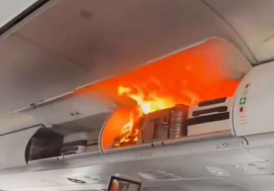 Požar u avionu