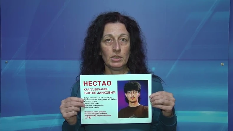 (VIDEO) "Pogledajte oko sebe, možda ga vidite" Nestao Đorđe Janković (19), majka preklinje za pomoć