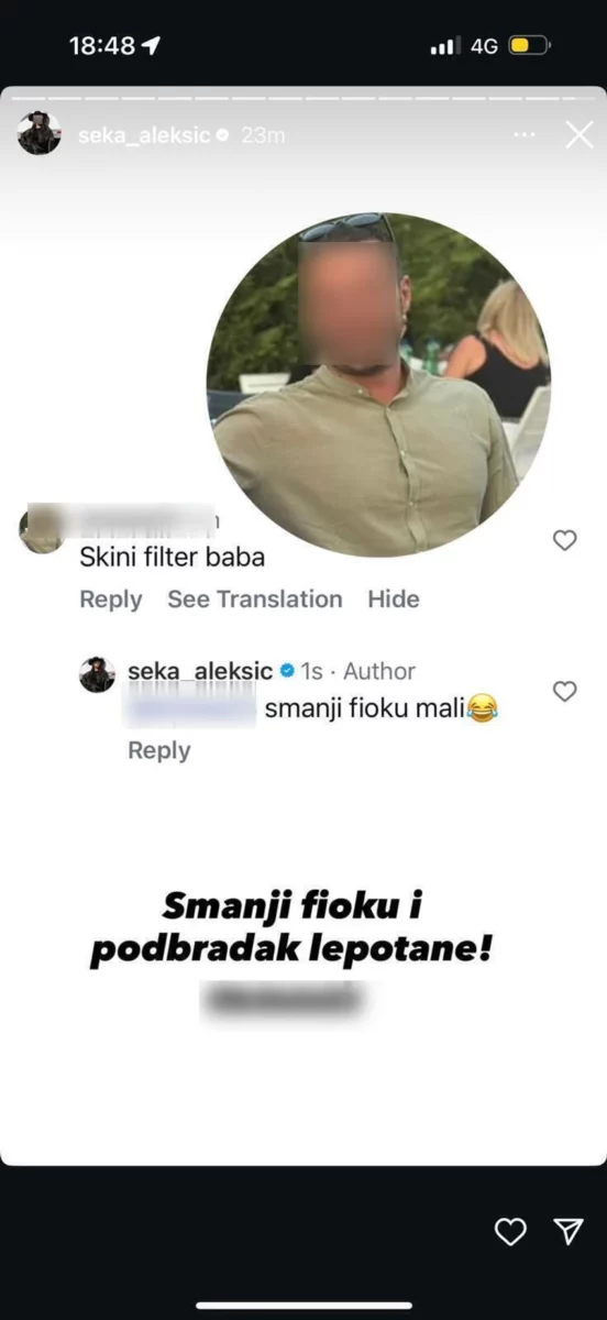 FOTO: INSTAGRAM/SCREENSHOT