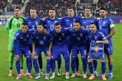 reprezentacija Srbije u meču s Albanijom