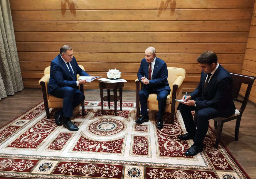 "Putin se slaže sa našim stavovima" Dodik izjavio da je Rusija posvećena dejtonskim principima